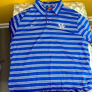 Nike University of Kentucky short sleeve dri-fit polo